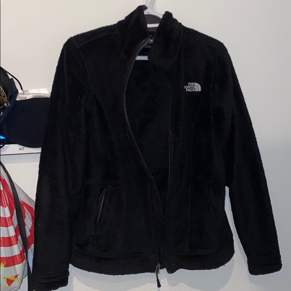 Black Northface Zip Up